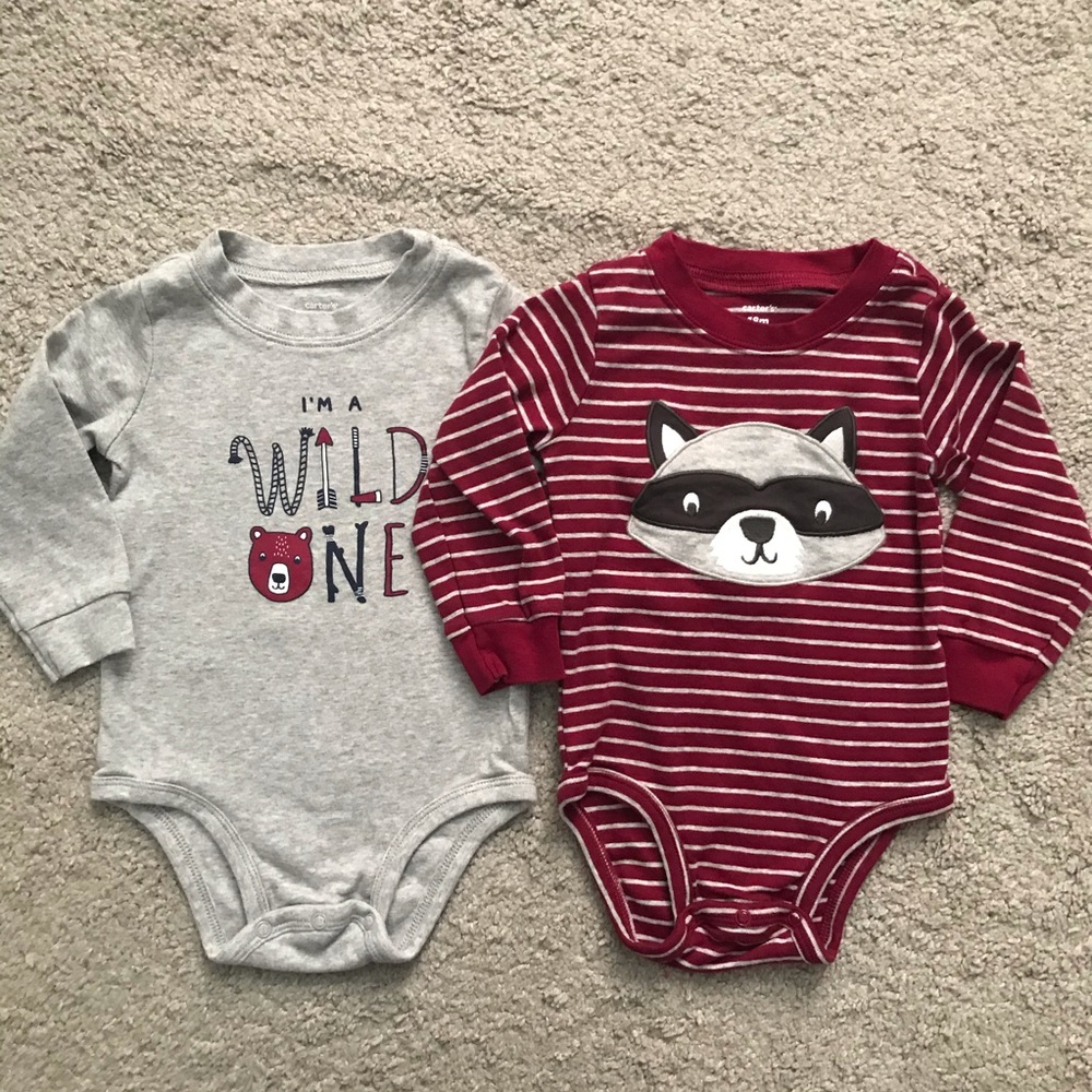 2 x Baby Boy Onesies (18 Months)